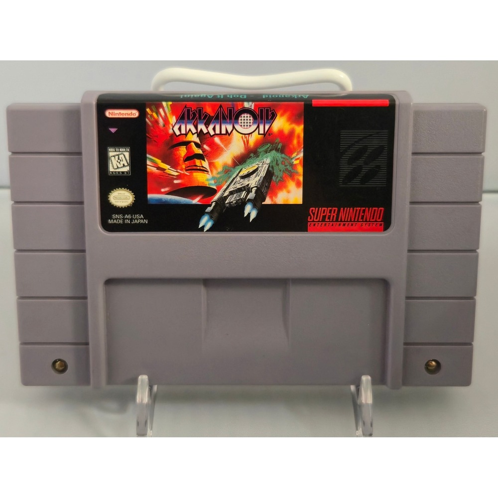 Nintendo SNS-A6-USA Arkanoid Doh It Again SNES Video Game Cartridge NTSC-U